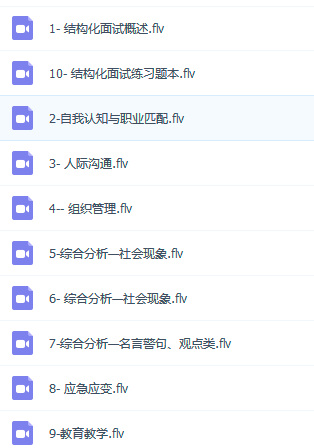 重要！教师资格证结构化面试视频+真题解析