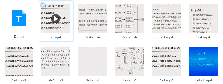 计算机会计学 学习资料免费下载