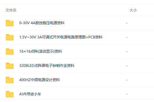 电子信息类产品毕业设计资料（上百套）