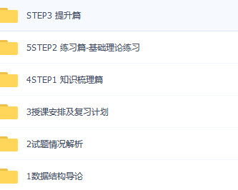 数据结构辅导视频