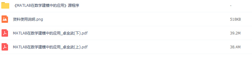 MATLAB在数学建模中的应用